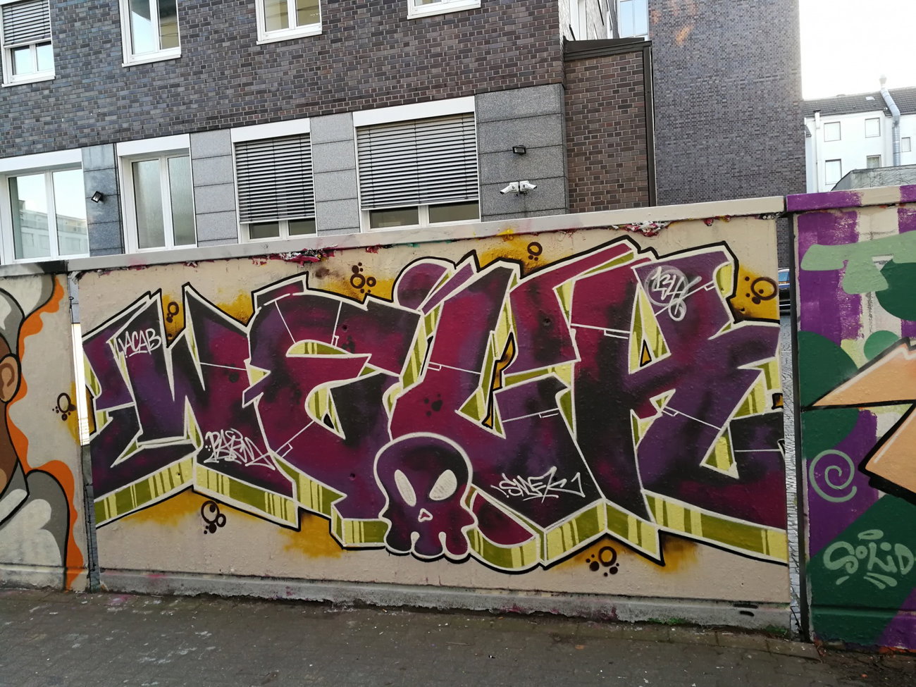 Graffiti Wall in Essen - Photo by Kico_one - Essen, Nrw;Ruhrpott (2018)