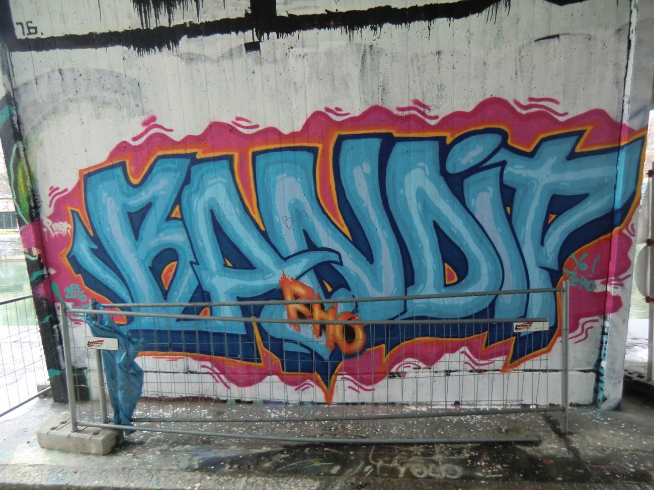 Graffiti Wall in Wien - Photo by Kico_one - Wien, Österreich, Vienna (2016)