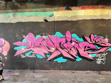 Graffiti Wall in Essen - Photo by Kico_one (2022)