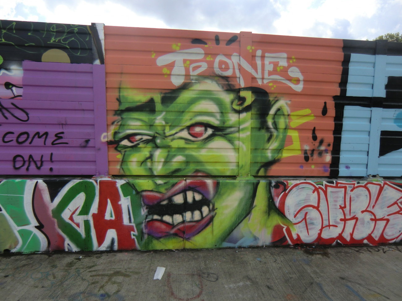 Graffiti Wall in Essen - Photo by Kico_one - Essen, NRW, Ruhrpott (2017)