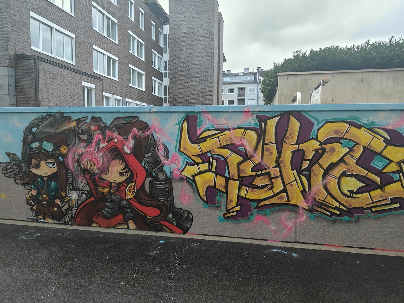 Graffiti Wall in Essen - Photo by Kico_one - Essen (2024)
