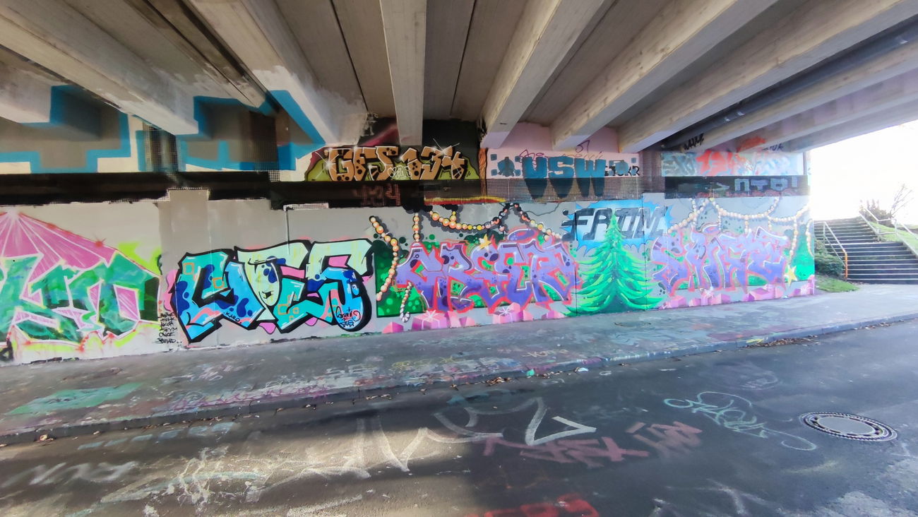 Graffiti Wall in Essen - Photo by Kico_one (2021)