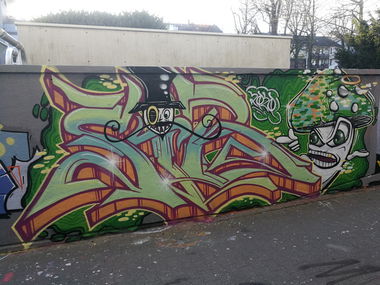 Graffiti Wall in Essen - Photo by Kico_one - Essen, NRW, Ruhrpott (2020)
