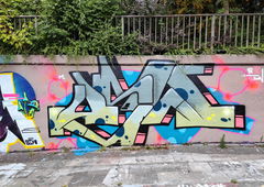 Graffiti Wall in Essen - Photo by Kico_one (2025)