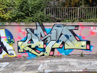 Graffiti Wall in Essen - Photo by Kico_one (2025)