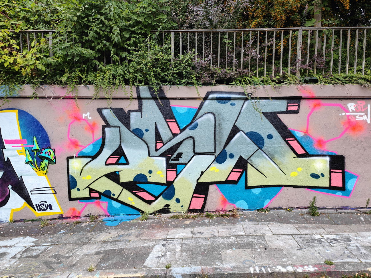 Graffiti Wall in Essen - Photo by Kico_one (2025)