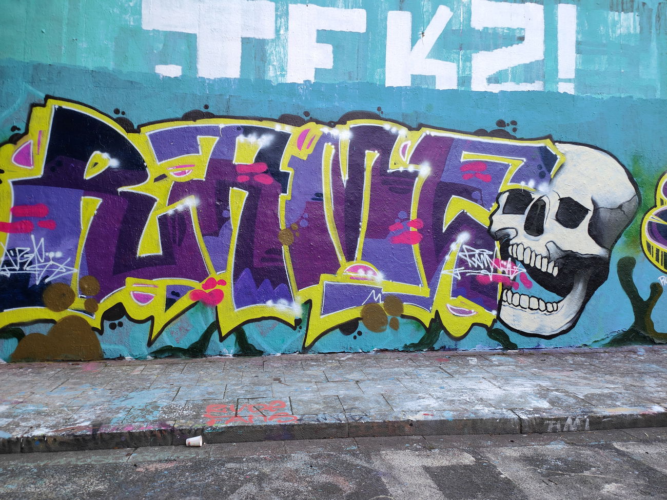 Graffiti Wall in Essen - Photo by Kico_one (2025)