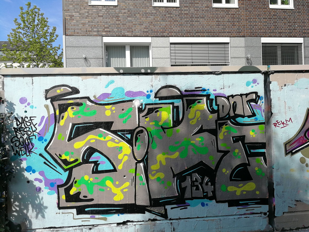 Graffiti Wall in Essen - Photo by Kico_one - Essen, Ruhrpott, NRW (2017)