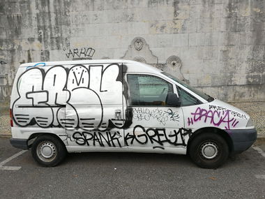 Graffiti Bombing in Lissabon - Photo by Kico_one - Lissabon, Portugal, Lisboa