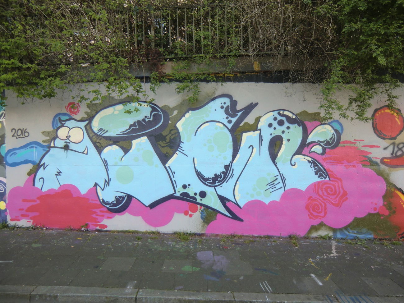 Graffiti Wall in Essen - Photo by Kico_one - Essen, Nrw, Ruhrpott (2016)