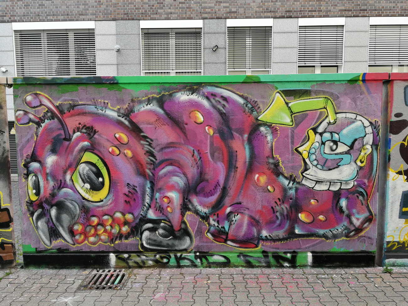 Graffiti Wall in Essen - Photo by Kico_one - Essen, NRW, Ruhrpott (2017)