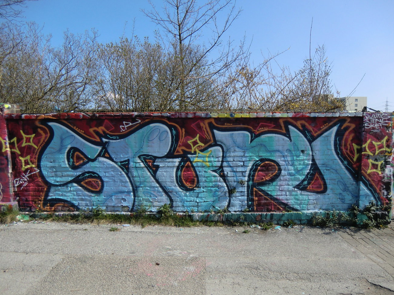 Graffiti Wall in Essen - Photo by Kico_one - Essen, NRW, Ruhrpott (2016)