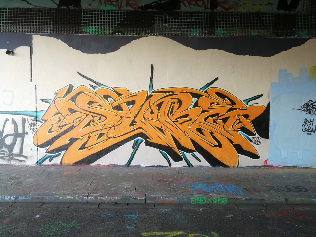 Graffiti Wall - Photo by Kico_one - Essen, Ruhrpott