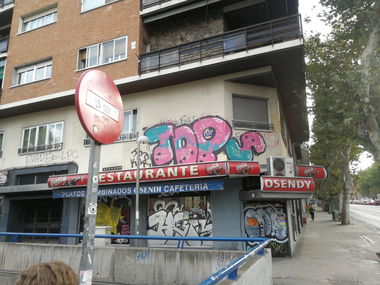 Graffiti Wall in Madrid - Photo by Kico_one - Madrid, Espana, Top