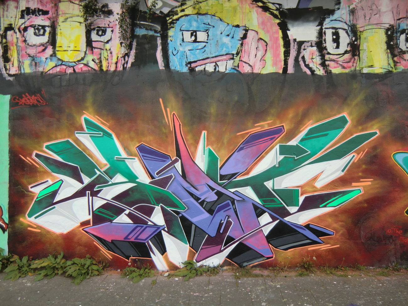 Graffiti Wall in Essen - Photo by Kico_one - Essen, NRW, Ruhrpott