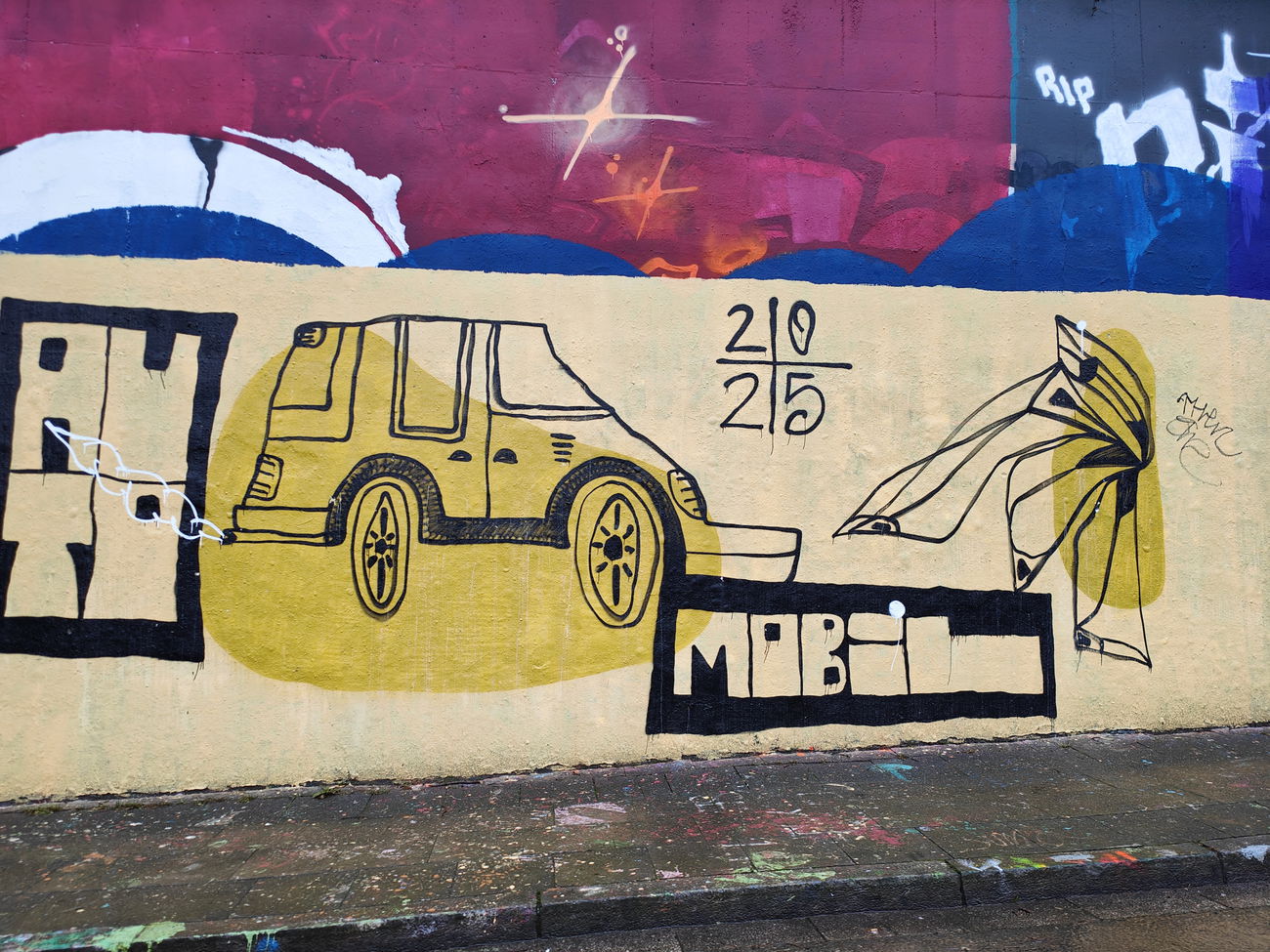 Graffiti Wall in Essen - Photo by Kico_one (2025)