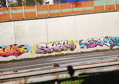 Graffiti Bombing in Essen - Photo by Kico_one