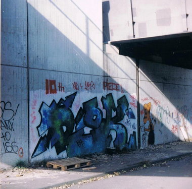 Graffiti Wall in Essen - Photo by Kico_one - Rok, Crew, Essen