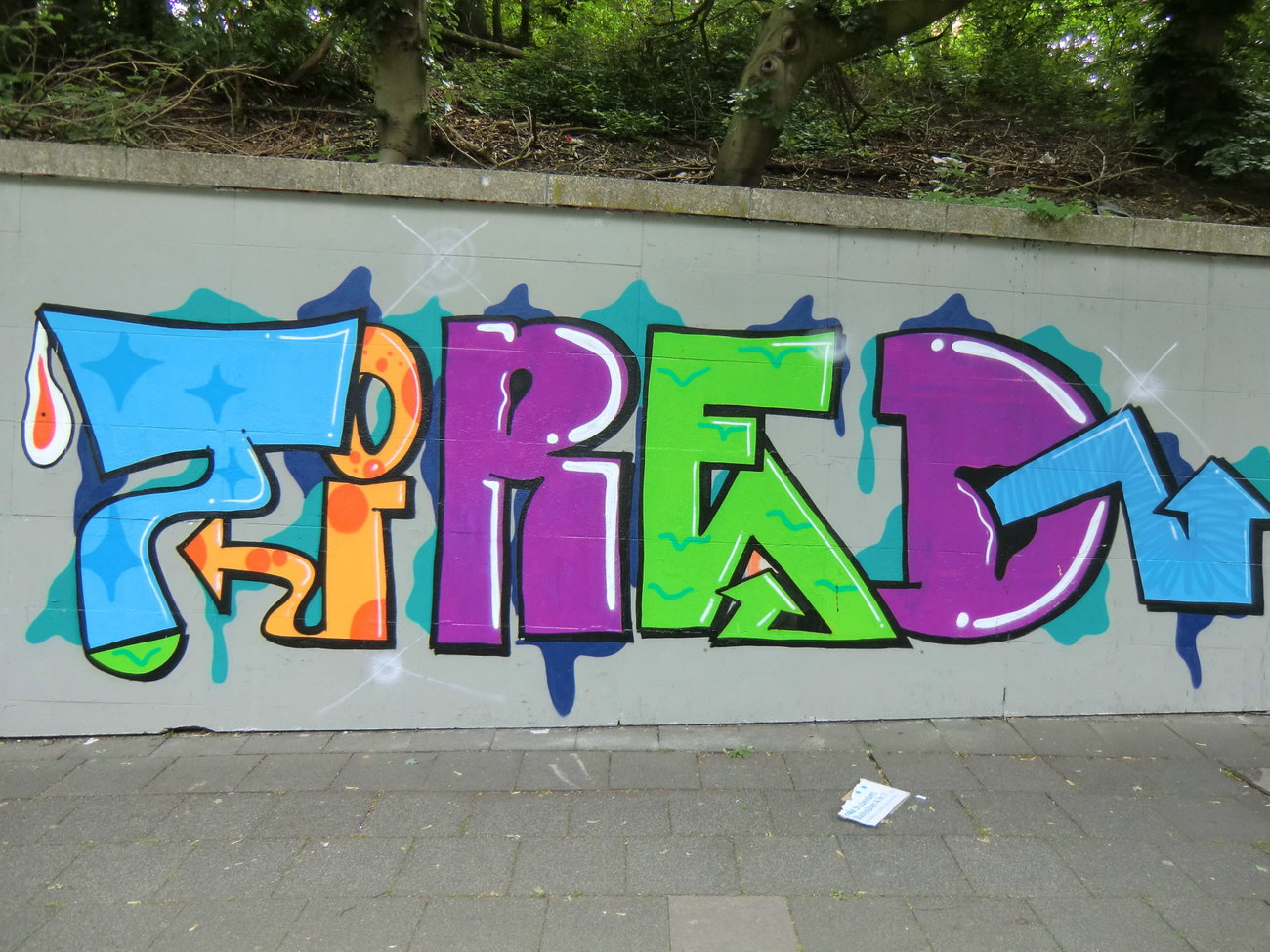 Graffiti Wall in Essen - Photo by Kico_one - Essen (2015)