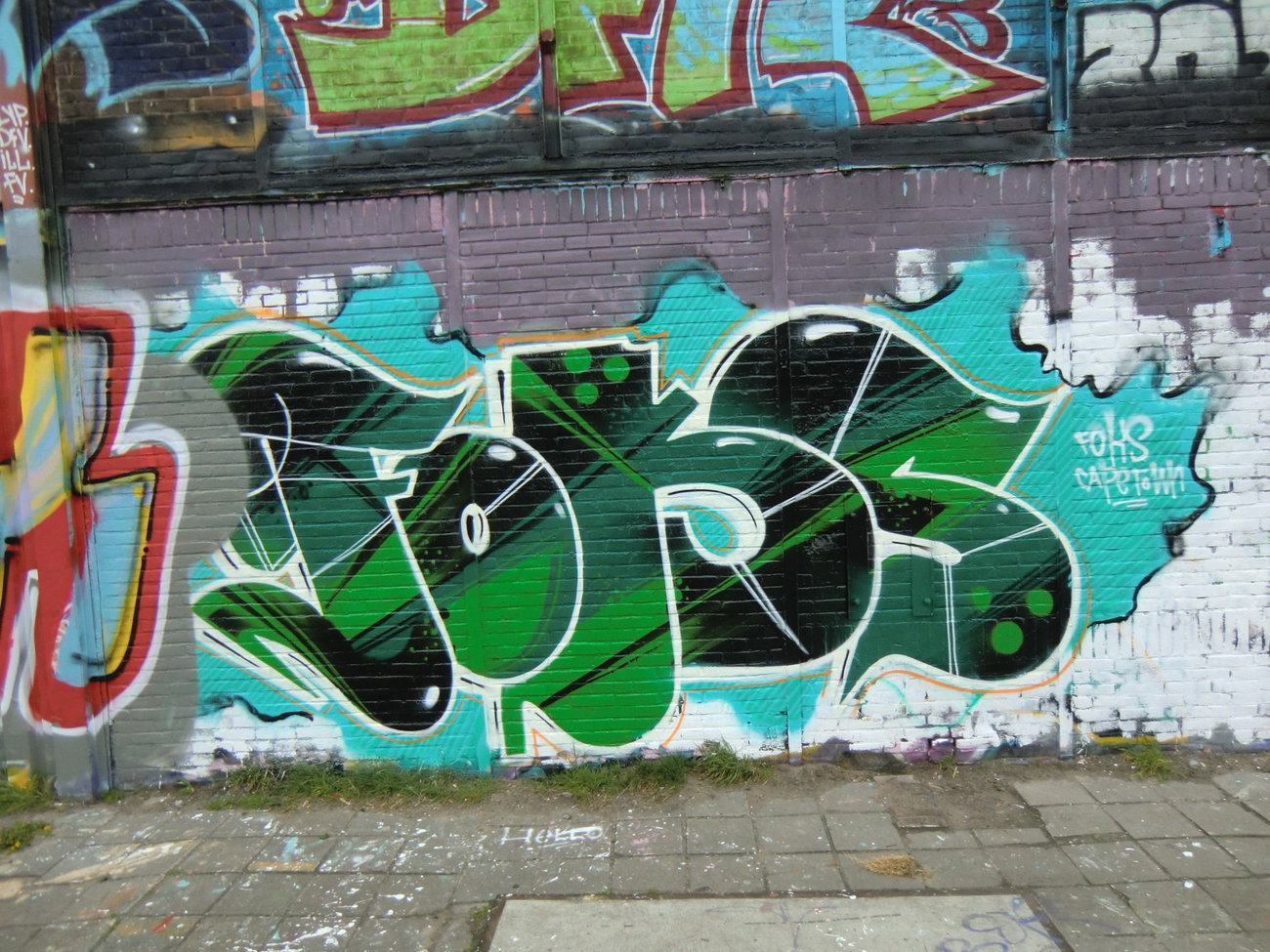 Graffiti Wall in Amsterdam - Photo by Kico_one - Amsterdam, NSDM, Werf (2015)