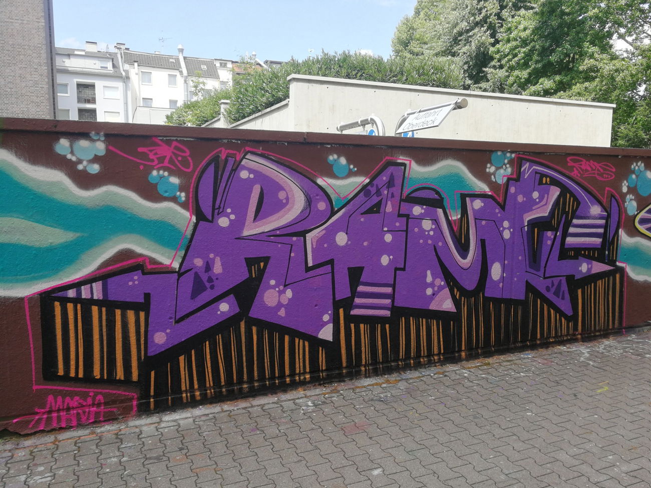 Graffiti Wall in Essen - Photo by Kico_one - Essen, NRW, Ruhrpott (2020)