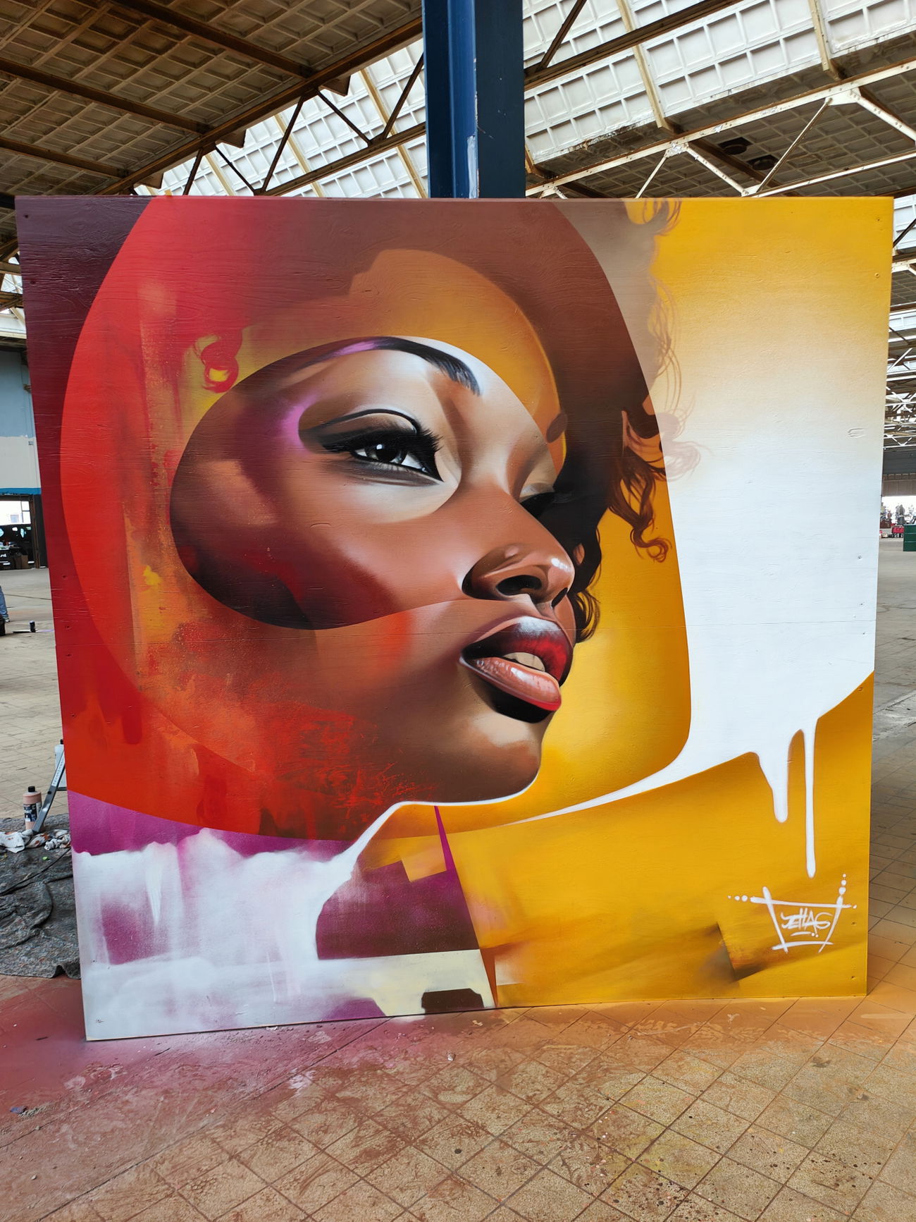 Graffiti Wall in Roermond weerstand - Photo by Kico_one (2025)