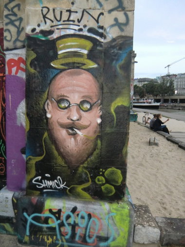 Graffiti Wall in Wien - Photo by Kico_one - Wien, Vienna, Austria