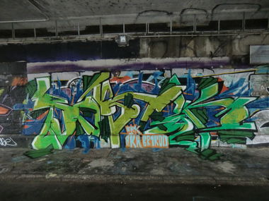 Graffiti Wall in Wien - Photo by Kico_one - Wien, Österreich, Vienna (2016)