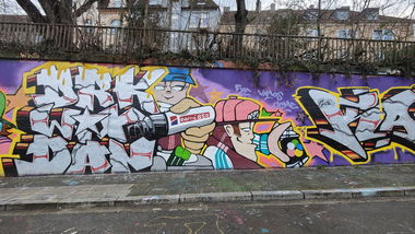 Graffiti Wall in Essen - Photo by Kico_one (2023)