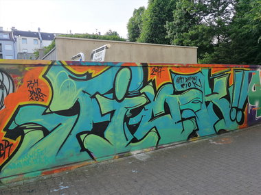 Graffiti Wall in Essen - Photo by Kico_one - Essen, NRW, Ruhrpott (2017)