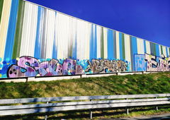 Graffiti Bombing in Essen - Photo by Kico_one