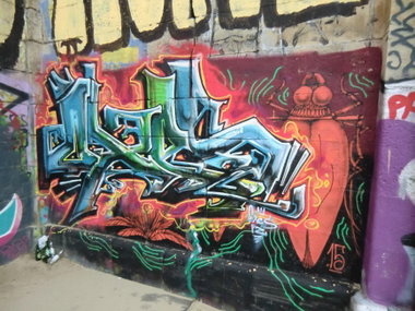 Graffiti Wall in Wien - Photo by Kico_one - Wien, Vienna, Austria