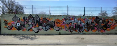 Graffiti Wall in Essen - Photo by Kico_one - Essen, Nrw, Ruhrpott (2016)