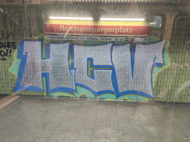 Graffiti Bombing in Köln - Photo by Kico_one (2025)