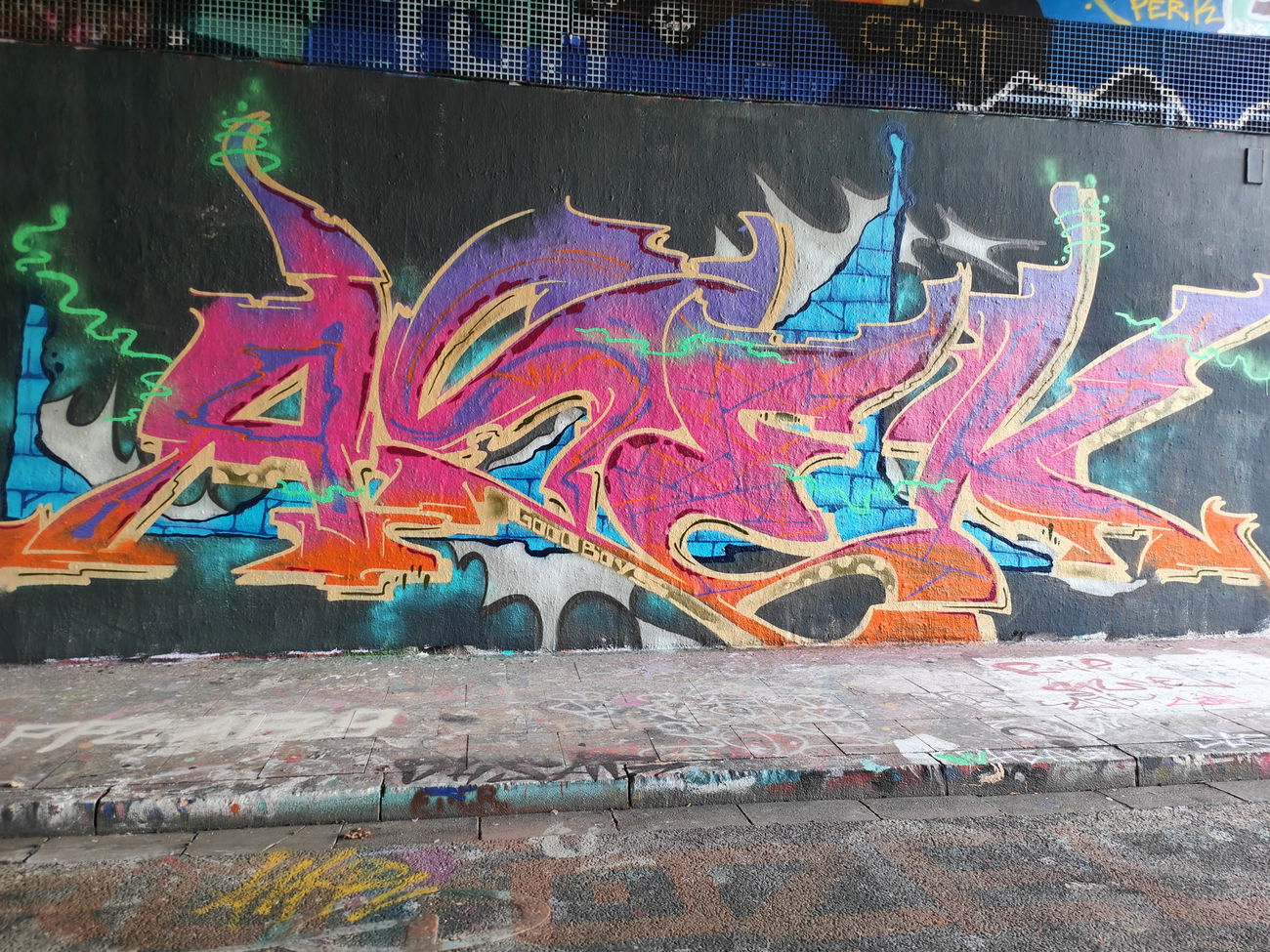 Graffiti Wall in Essen - Photo by Kico_one (2025)