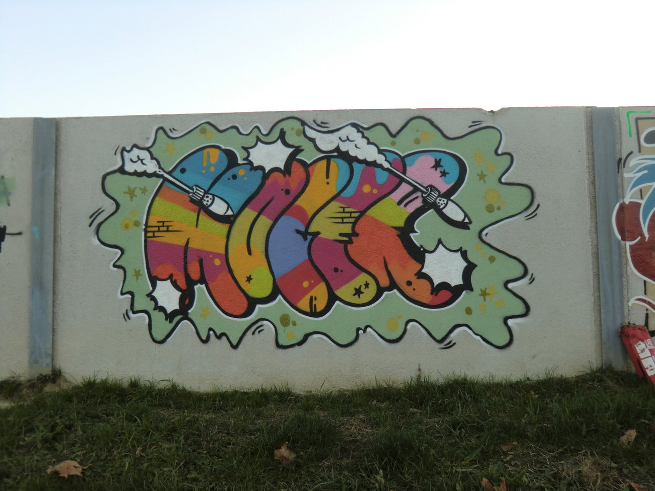 Graffiti Wall in Osijek - Photo by Kico_one - Osijek, Croatia, Hrvatska (2016)