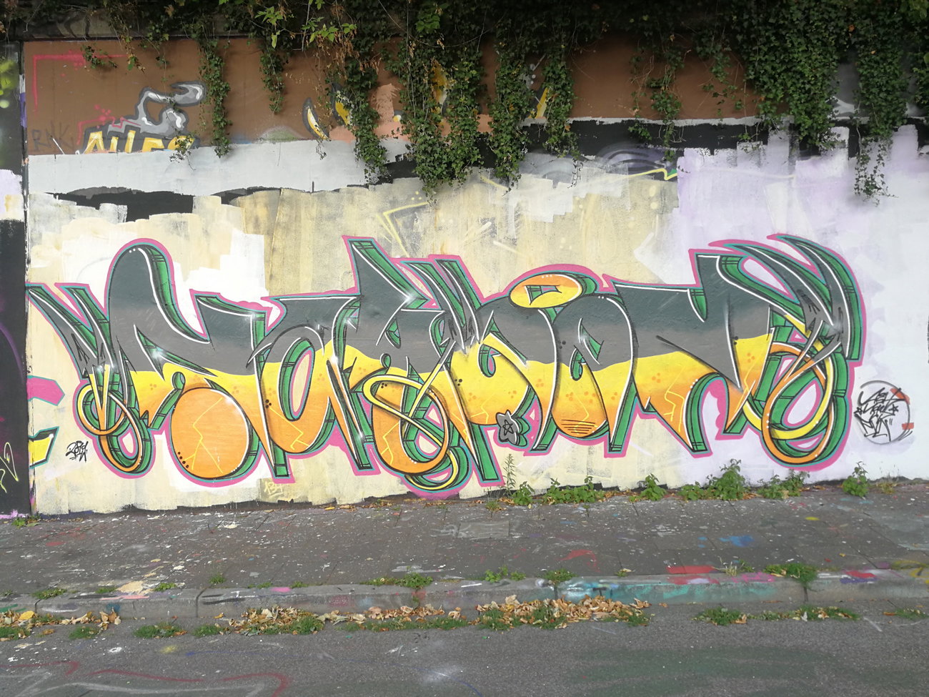 Graffiti Wall in Essen - Photo by Kico_one - Essen, Ruhrpott, NRW (2019)