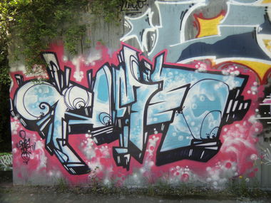 Graffiti Wall in Prague - Photo by Kico_one - Prague, Praha