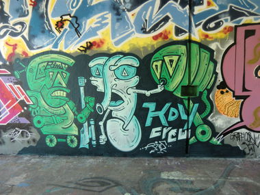 Graffiti Wall in Prague - Photo by Kico_one - Prague, Praha, KDY