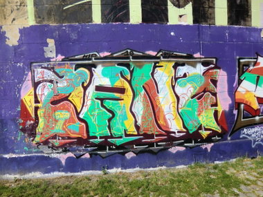 Graffiti Wall - Photo by Kico_one - Wien, Vienna, Austria