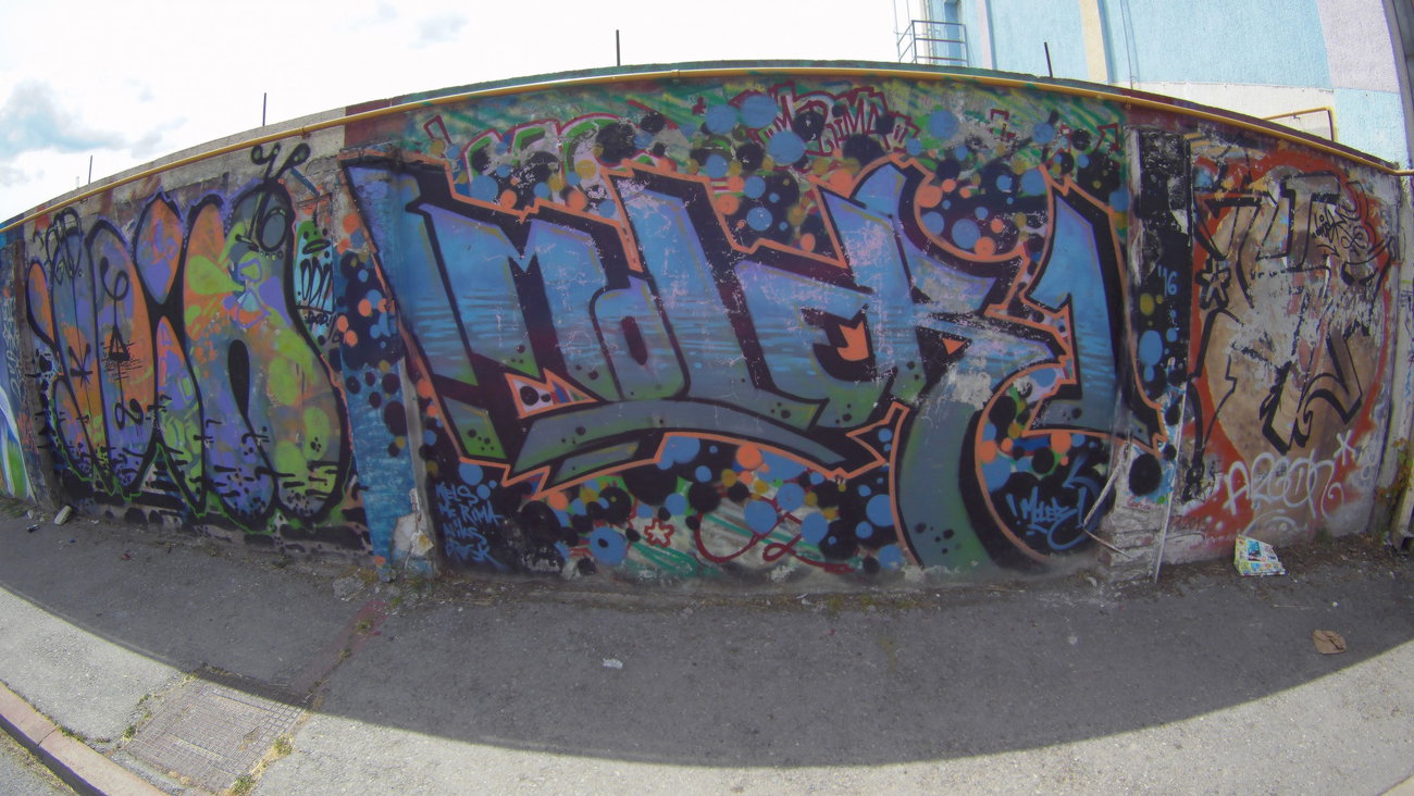 Graffiti Wall in Osijek - Photo by Kico_one - Osijek, Croatia, Hrvatska