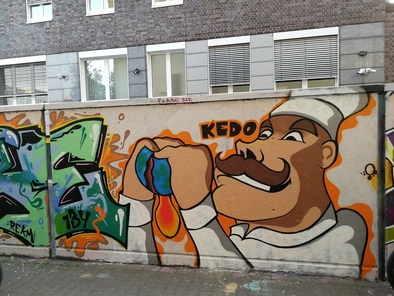 Graffiti Wall in Essen - Photo by Kico_one - Essen, Nrw;Ruhrpott (2018)