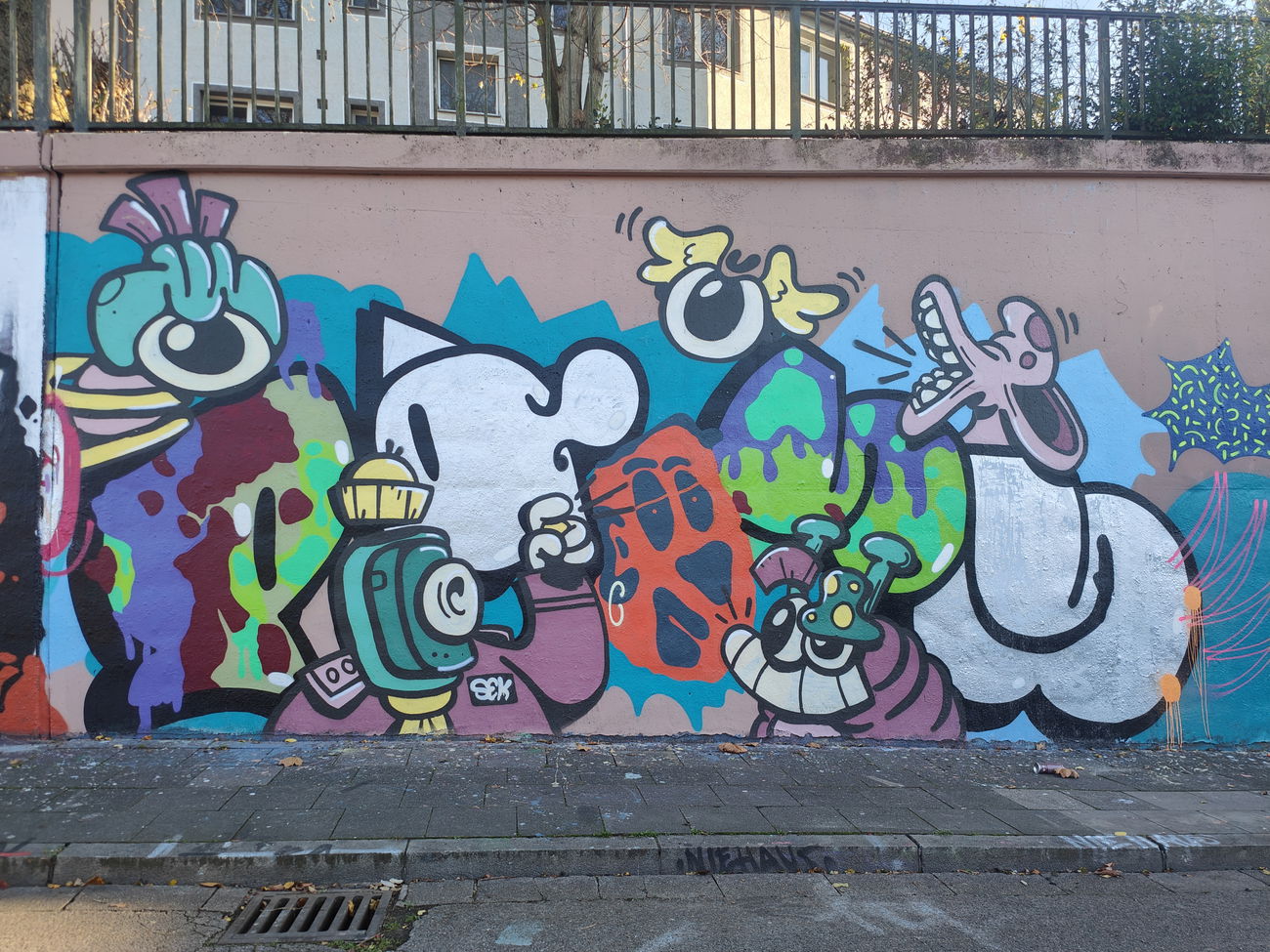 Graffiti Wall in Essen - Photo by Kico_one - Essen, Pass (2025)