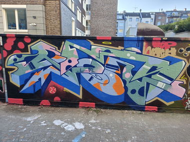Graffiti Wall in Essen - Photo by Kico_one - Essen, Ruhrgebiet, Shet (2023)