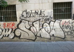 Graffiti Bombing in Madrid - Photo by Kico_one - Madrid, Espana