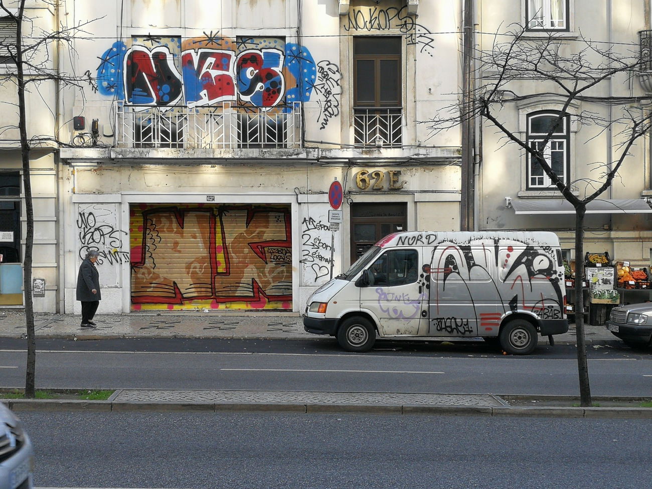 Graffiti Bombing in Lissabon - Photo by Kico_one - Lissabon, Portugal, Lisboa
