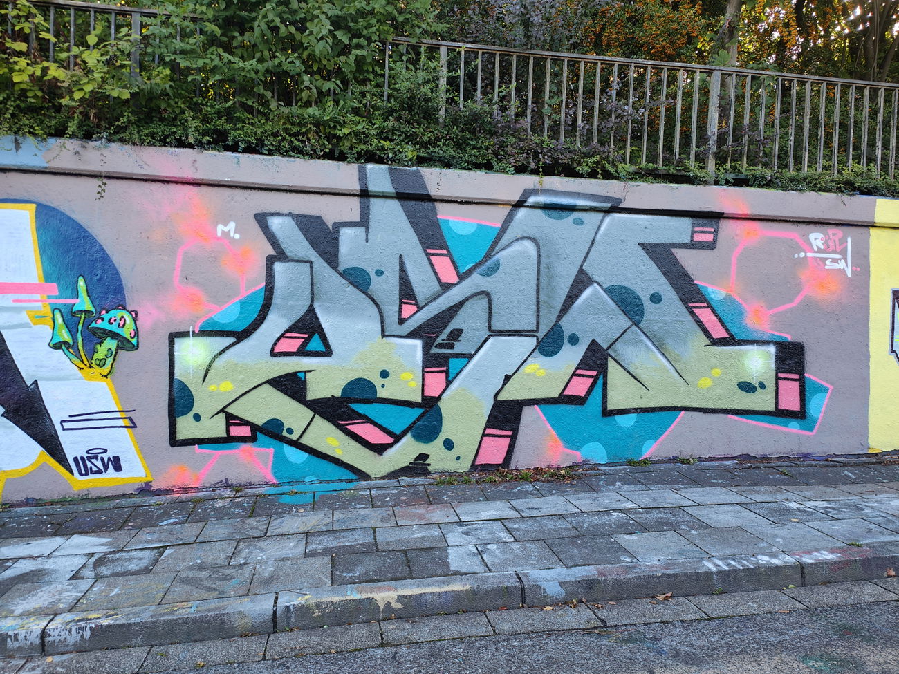 Graffiti Wall in Essen - Photo by Kico_one - Essen, USW (2025)