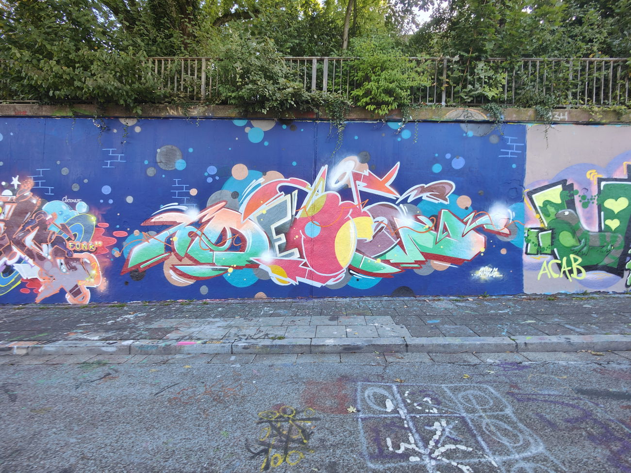 Graffiti Wall in Essen - Photo by Kico_one (2025)