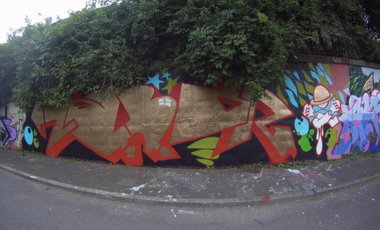 Graffiti Wall in Essen - Photo by Kico_one - Essen, NRW, Ruhrpott (2016)