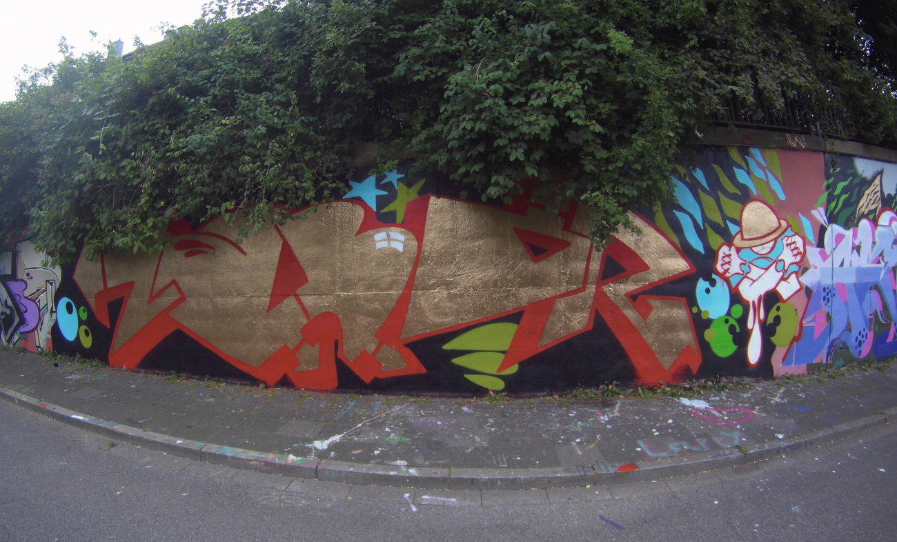 Graffiti Wall in Essen - Photo by Kico_one - Essen, NRW, Ruhrpott (2016)